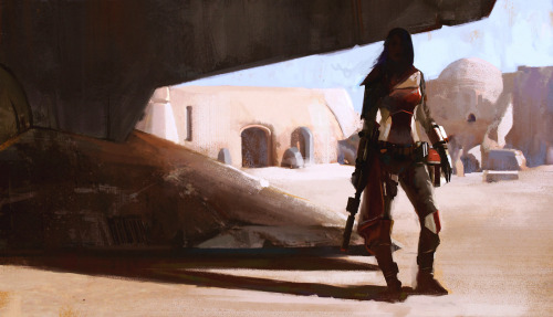 pixalry:Girls of Star Wars Concept Art - Created by Wotjek...