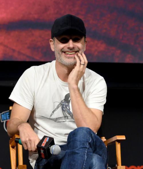 dolphinsmooth9: Andrew Lincoln at the NYCC panel and fan...