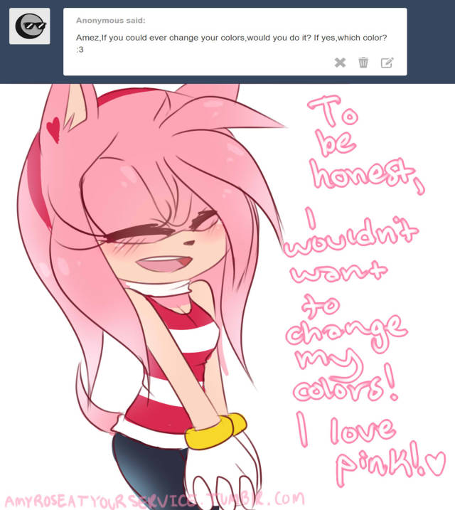 Ask Amy Rose~!