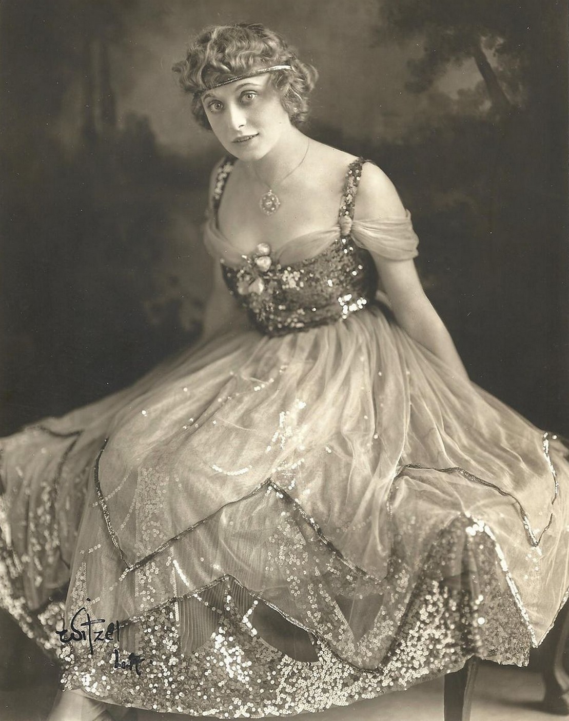 Miss Jackie Sanders. Late 1910s. - Post Tenebras, Lux