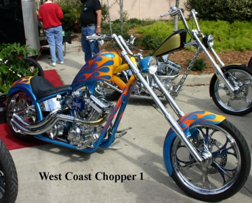 totallyradchoppers:Two Sweet Choppers Custom Built Chopper...