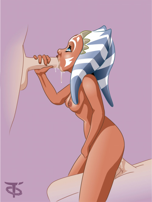 hentai-leaf:Ahsoka Tanofrom Star Wars, by various artists.