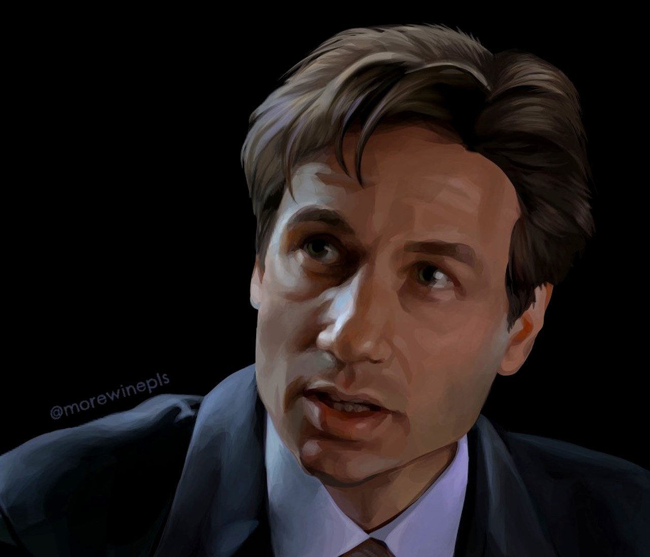 Fox Mulder - Available on Redbubble Digital...