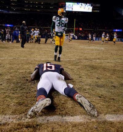 The agony of defeat.