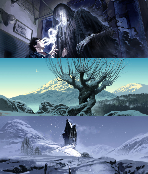 potterswheeezy:Harry Potter Film Concept Art by Adam...