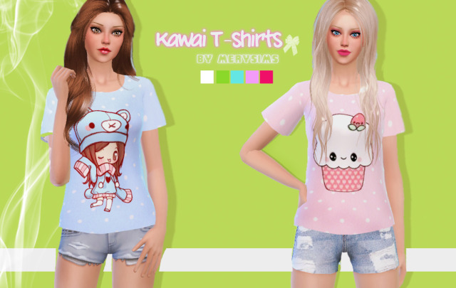 kawaii t shirt dress