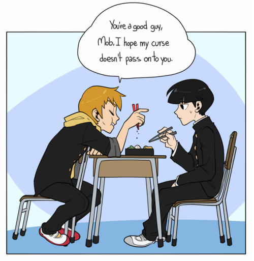 linesporadic:Mob was initially concerned about Reigen’s claims...