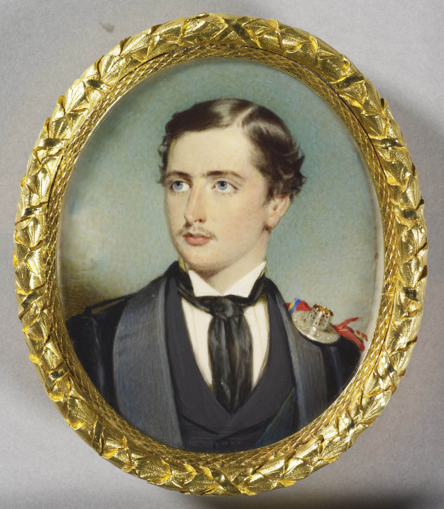 Portrait Of Prince Alfred Son Of Queen Victoria Long Live Royalty