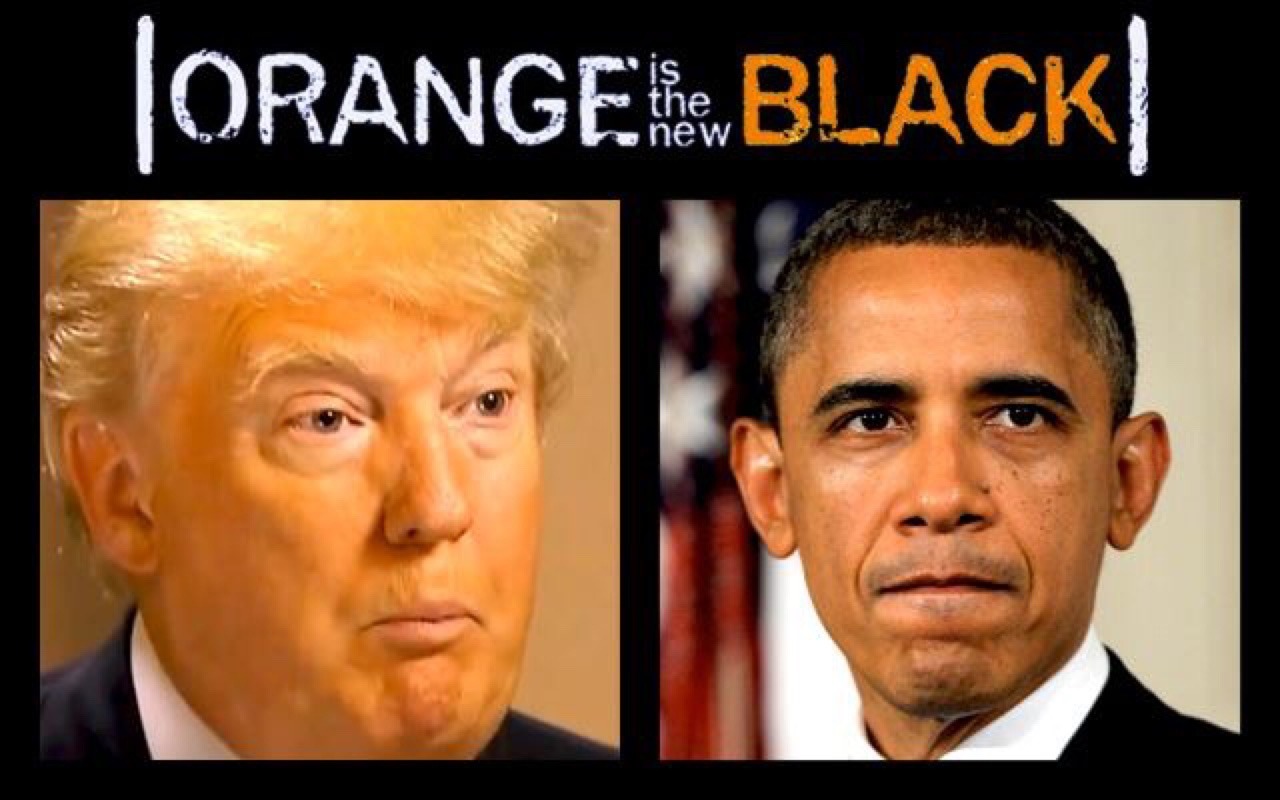 Resultado de imagem para orange is the new trump