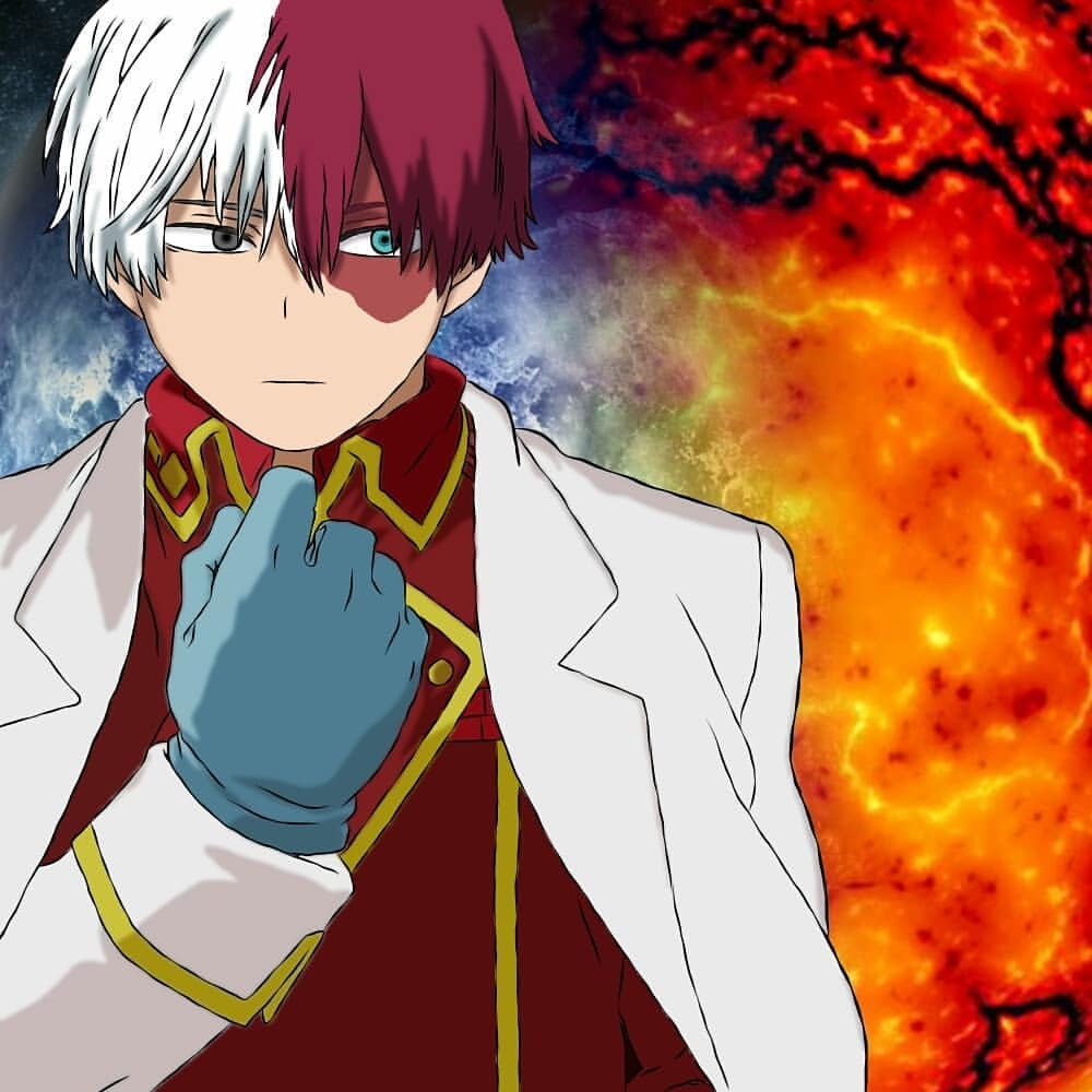 Sfm Videos My Drawing Of Shoto Todoroki From My Hero