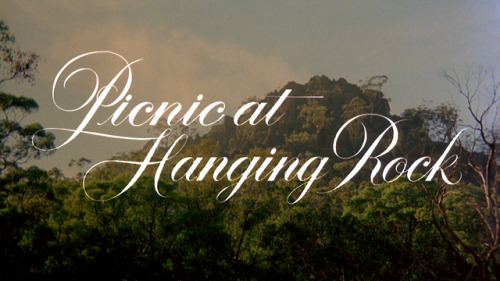 artfilmfan:Picnic at Hanging Rock (Peter Weir, 1975)“What we...