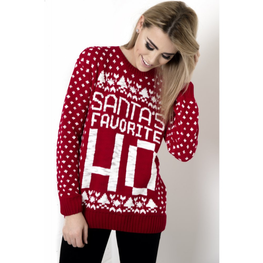 santa's ho sweater