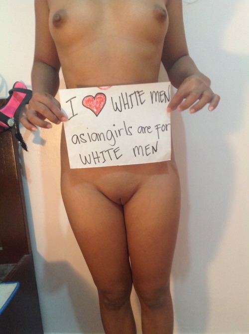 nogyropunknown:Asian girls are for white men only.