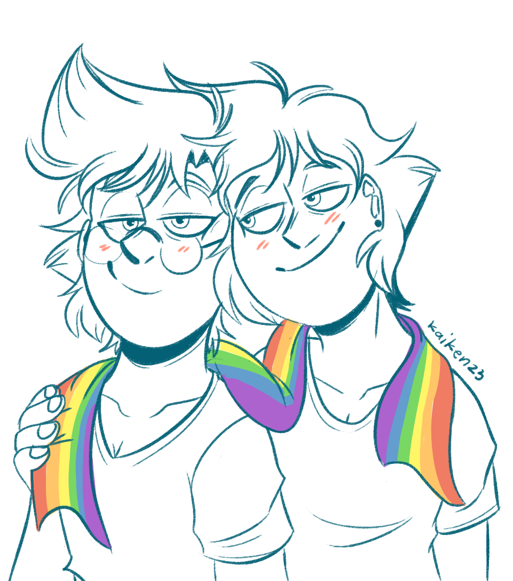 Have a lovely Pride month! I’M PROUD OF YOU ALL !!