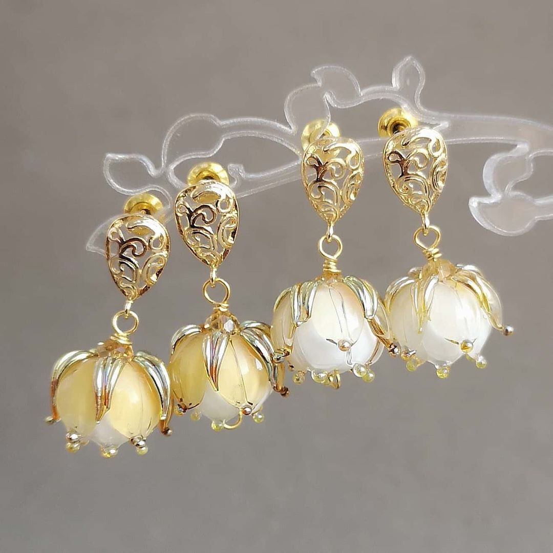 Bijou By Katie — Lampwork Beads Lampwork Mushrooms