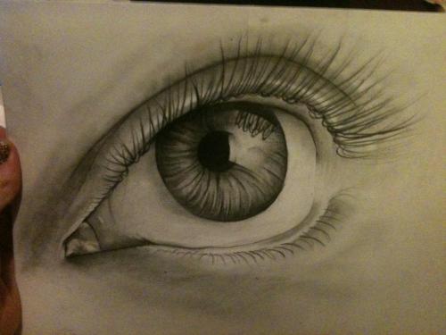 eye drawing on Tumblr