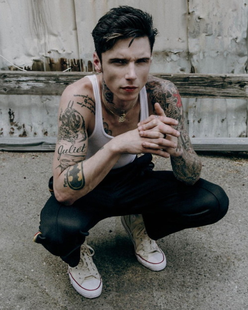 andy biersack andy black 2018 photoshop ** b&w edit black veil brides