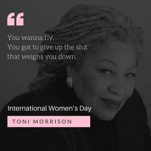 Meet Toni Morrison - celebrating A day for women. Novelist,...