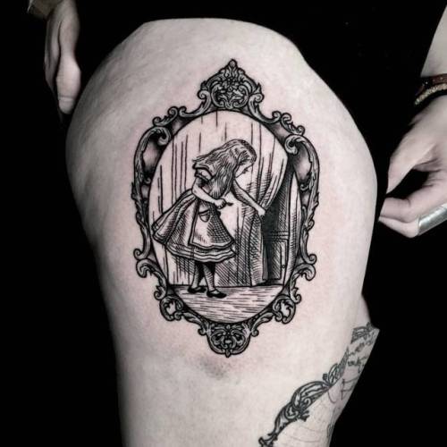 alice in wonderland tattoos on Tumblr - Alice In Wonderland Tattoo Tumblr