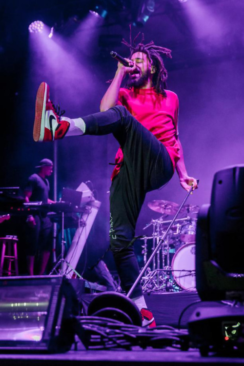 teamcole:J. Cole performing at JMBLYA 2018 in Austin, TX on...