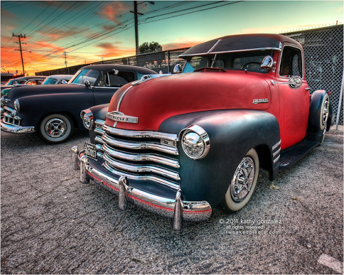 chillypepperhothothot:1951 chevy truck by pixel fixel on Flickr.