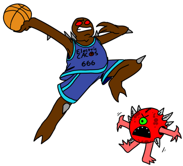 Doom Monsters, Imp: Now that basketball is actually a thing in...