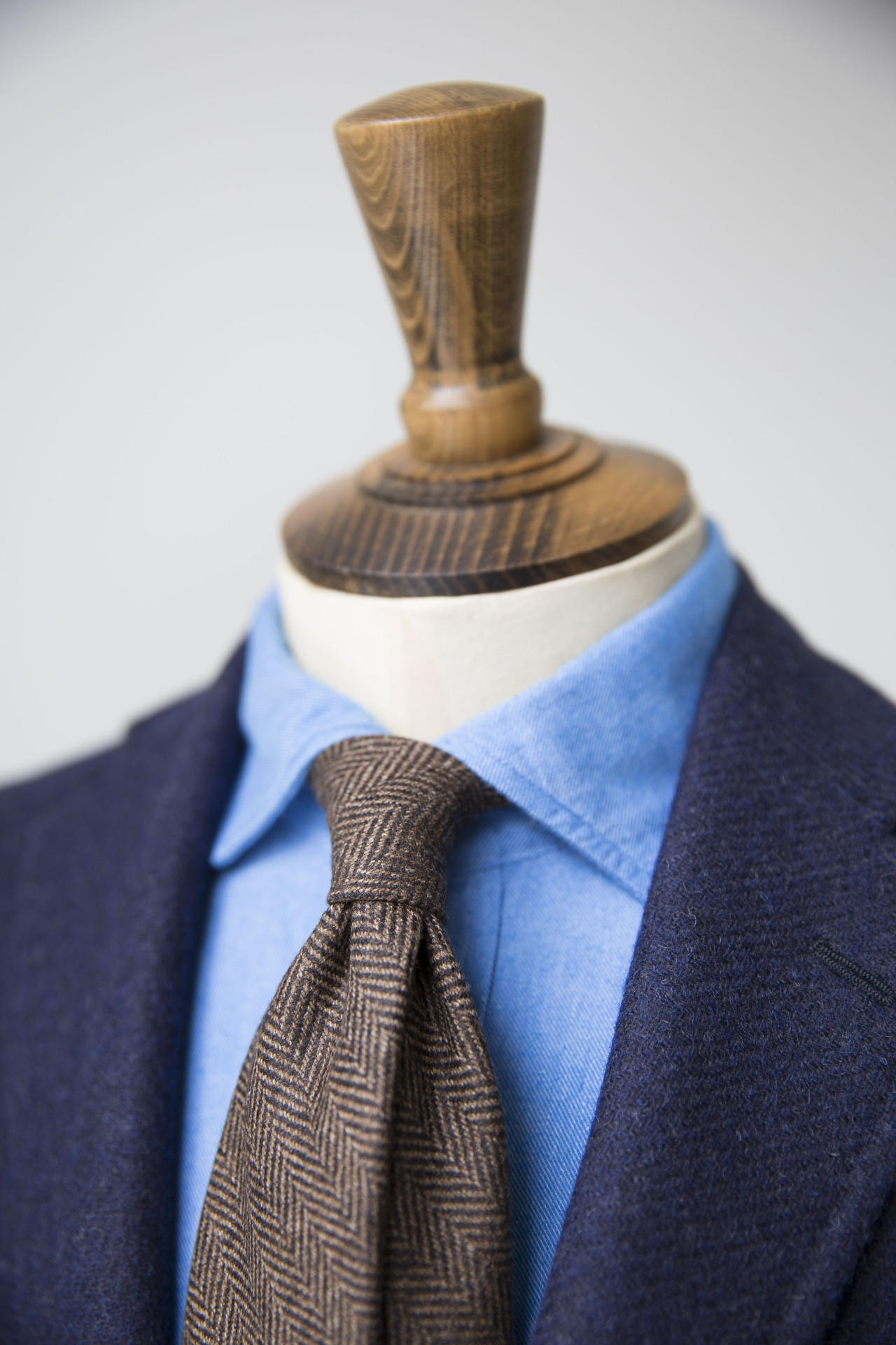 Class is for Men - drakes-diary: Wool Herringbone Tie Available at...