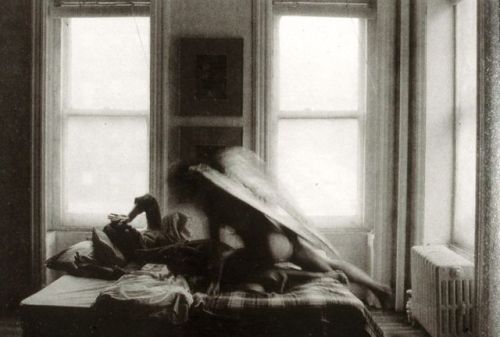 edgardesade:  Duane Michals. Fallen Angel.1968