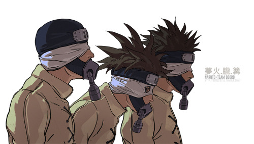 908123751:Team Oboro (Mubi, Oboro, Kagari) from NARUTO