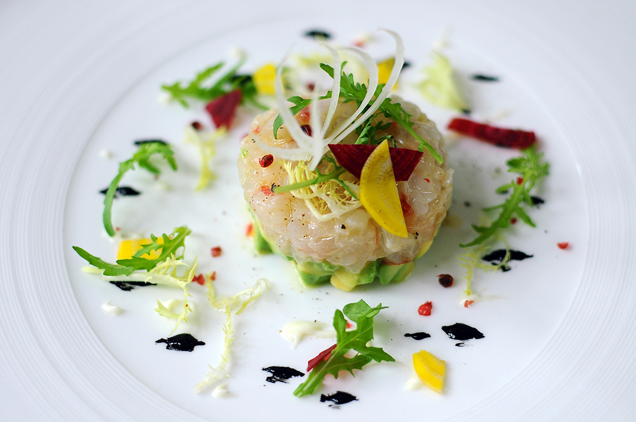 prawn tartare — aperture24