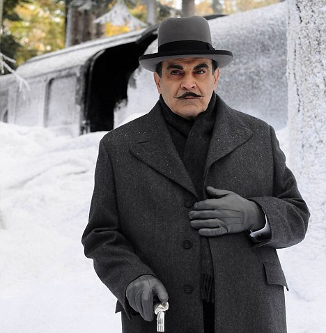 Such a heartbreaking scene! Poirot walking away...
