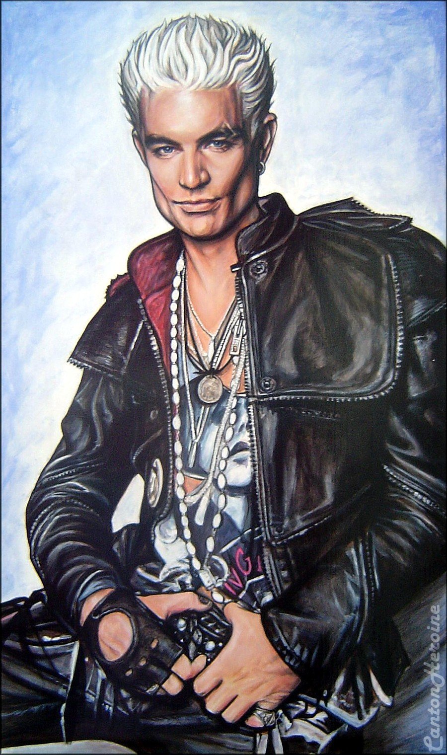 The Best Fan Art • “Rock Star Spike” - Buffy The Vampire Slayer [x]