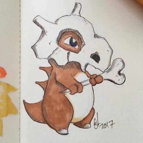 wrathofbom:Sad, sad Cubone.