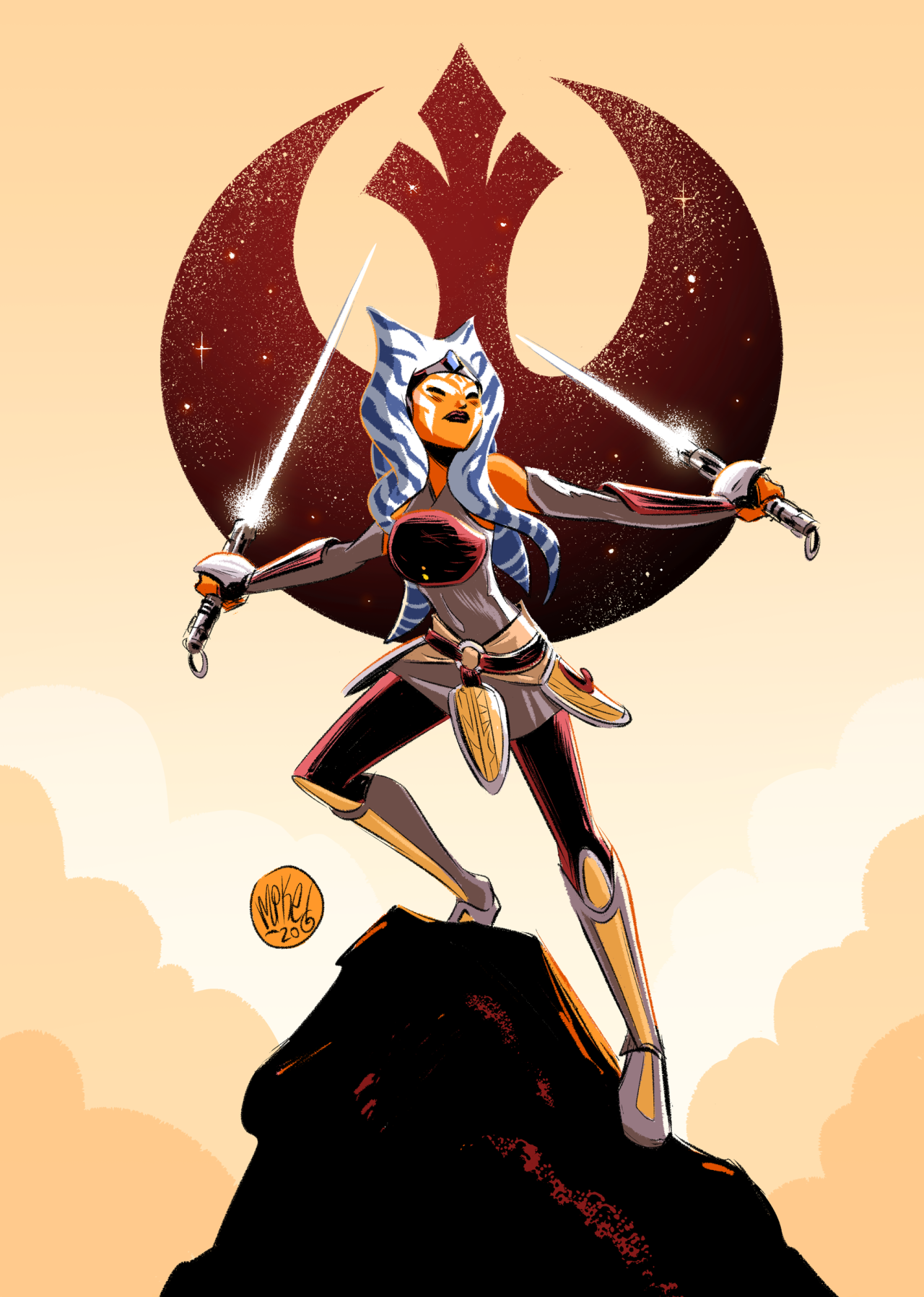 Ahsoka Tano Fan Art Love Meme