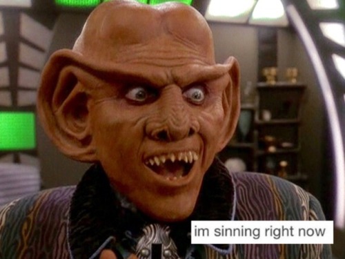 dreamerandthedream:how often do you sin? + star trek: deep...