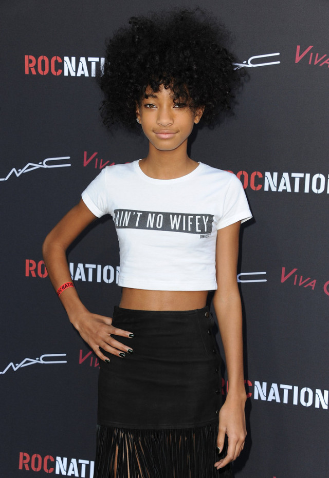 TheCropTopMovement | Willow Smith’s crop top style.