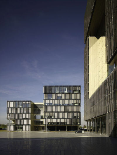 archatlas:<br /><br />Q1, ThyssenKrupp Quartier Essen JSWD Architekten<br />