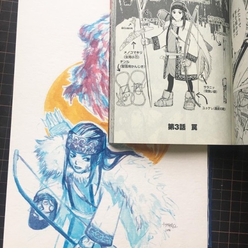 streaac:1. Poisonous, featuring Asirpa from Golden Kamuy!