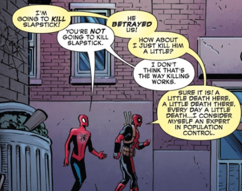 kookookafreakinchoo:Spider-Man/Deadpool #20