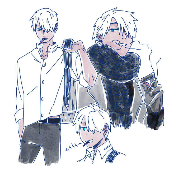 i just finished watching mushishi and i love ginko
