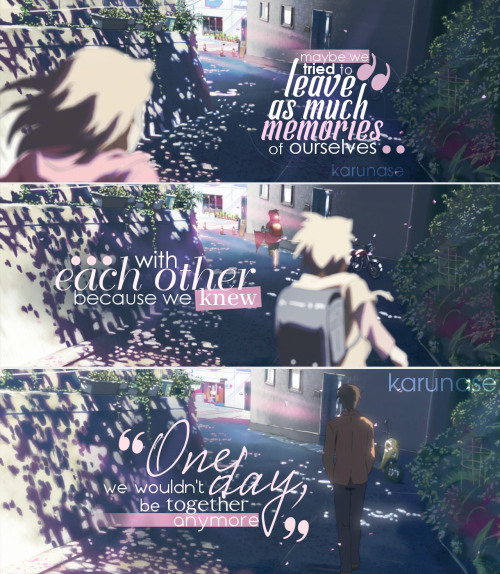 5 centimeters per second quotes | Tumblr