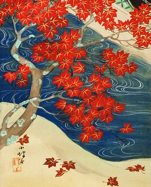 blackcoffeecinnamon:Itou Shouha (1877-1968) 伊藤小坡 Flowers of...