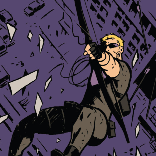 ridhleys:HAWKEYE ICONS4 clint barton4 kate bishop2 of our two...