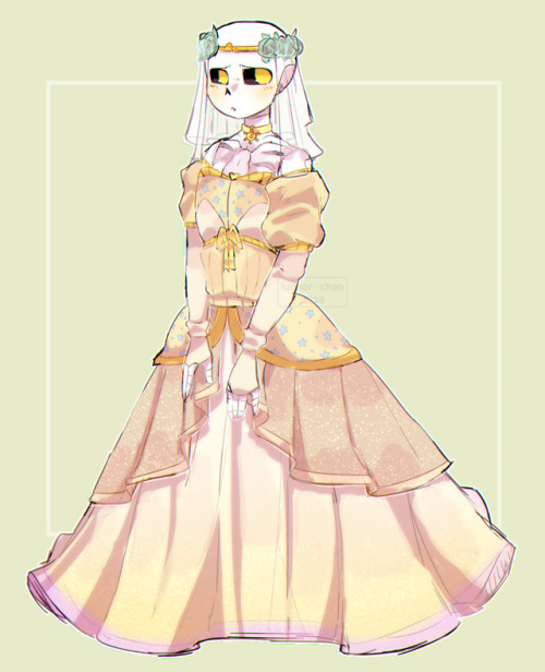 lunnar-chan:How about the weddING DRESS AHAH-From ask, yess.