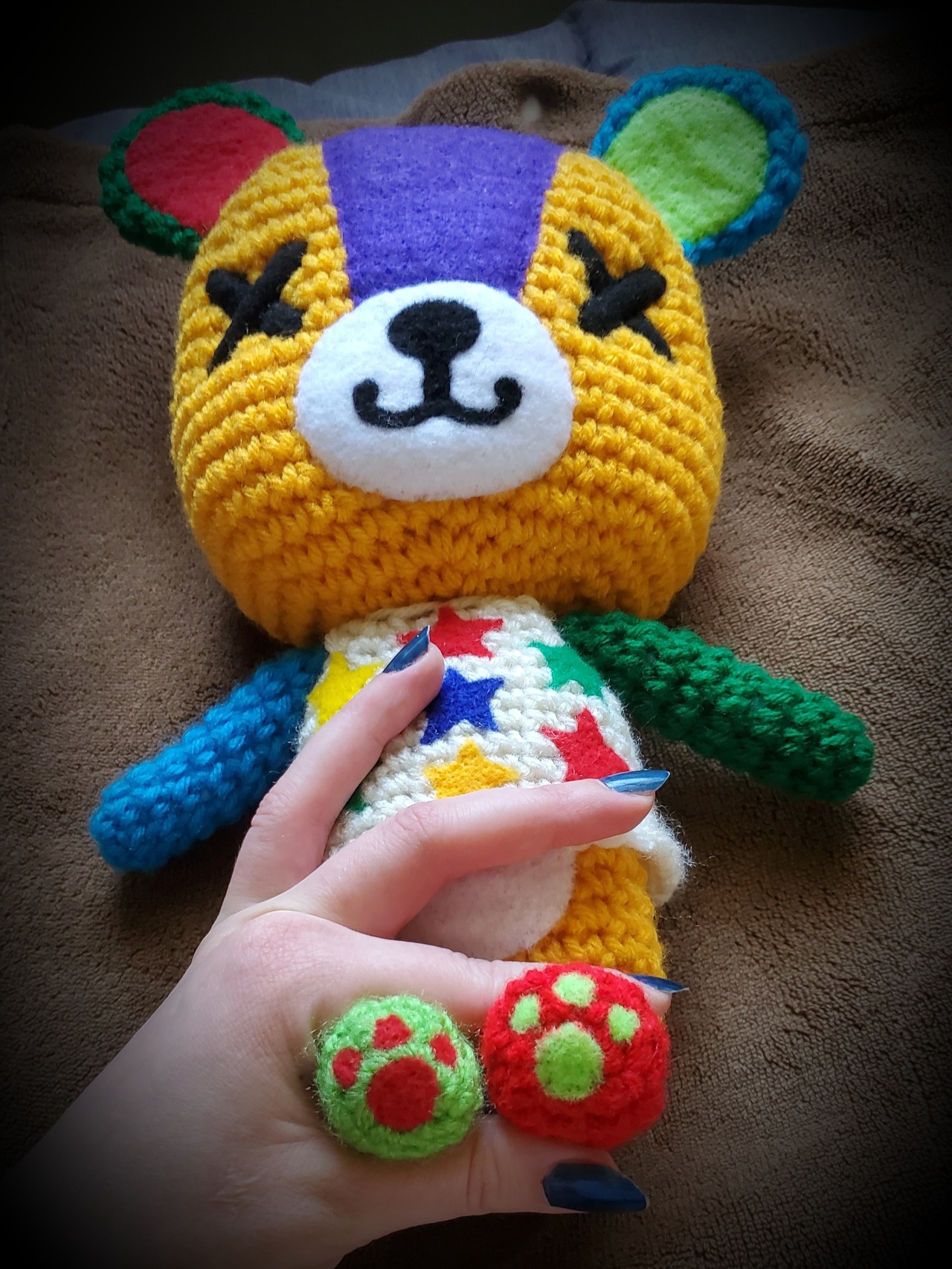 animal crossing stitches plush pattern