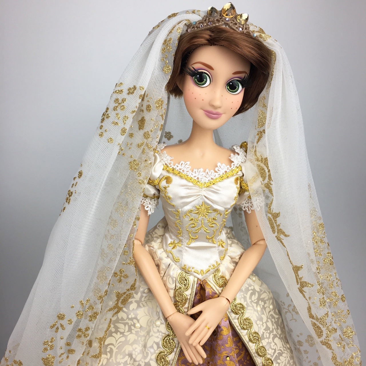 rapunzel wedding doll