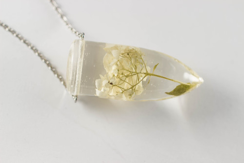 botany hydrangea mori kei handmade jewelry plants plantblr jewelry