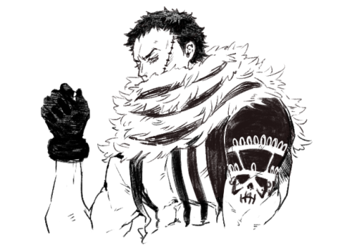 erazr:here’s a doodle of katakuri himself