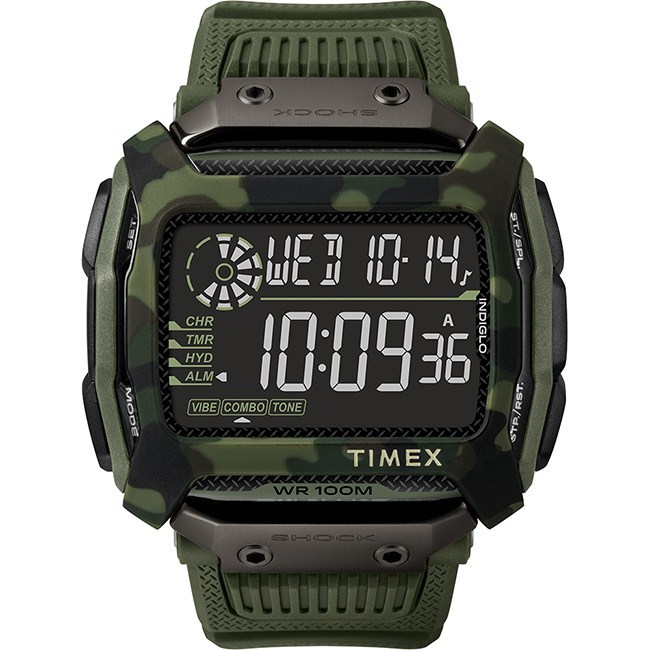 【TIMEX】 天美時 遠征系列 多功能電子錶 (綠 TXTW5M20400)