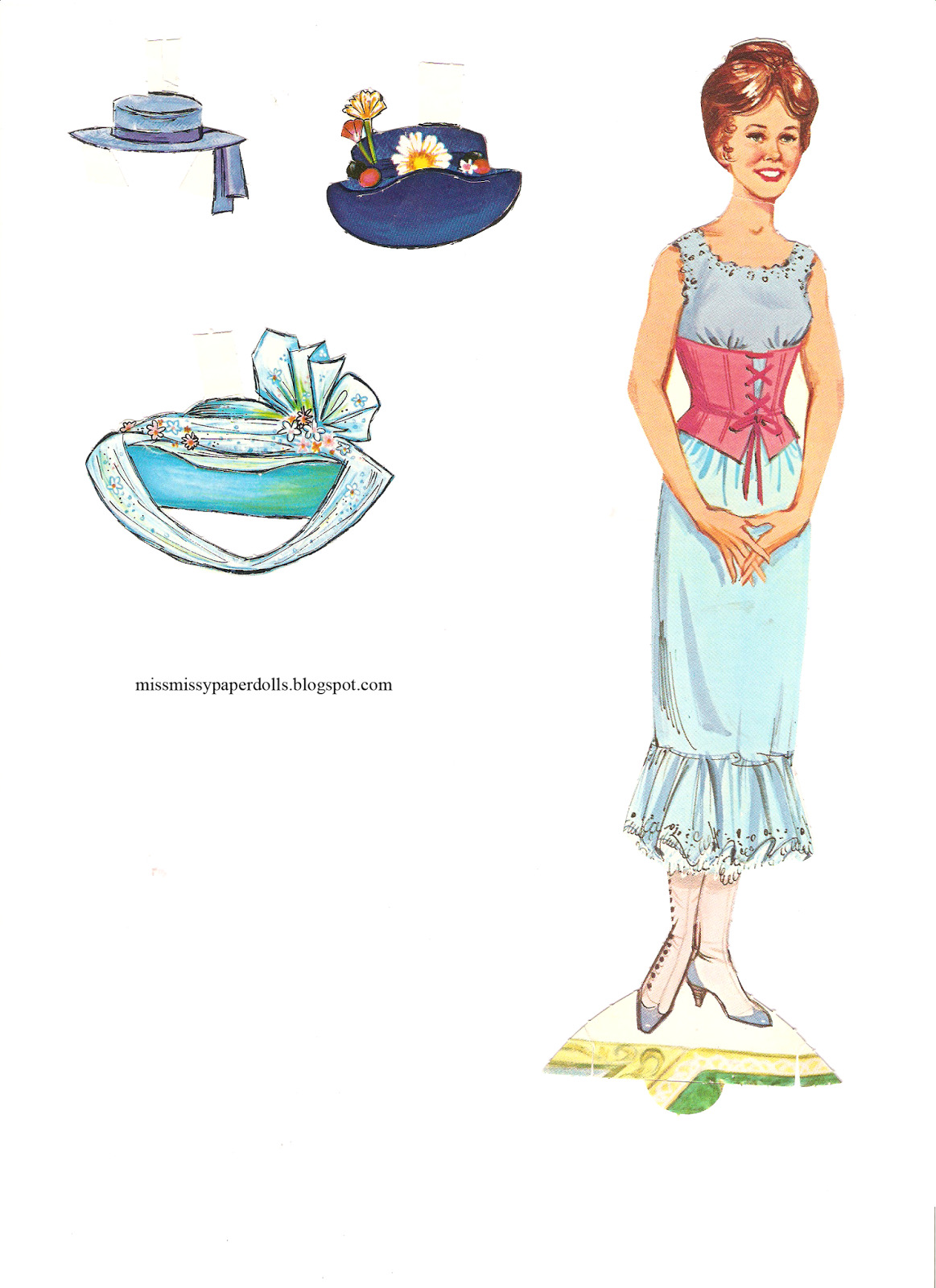 mary poppins paper dolls